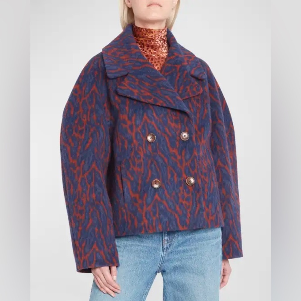 Ulla Johnson Dorothea Wool Blend Jacket Medium